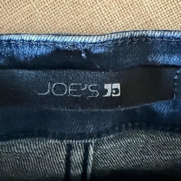 Joe's Jeans Deep Indigo High Rise Skinny Jeans - Picture 4 of 5